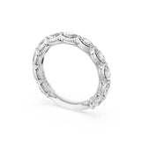 Tacori 422B Marquise Diamond Eternity Band - Platinum, 3/4 Way, 2.8mm