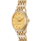 Omega De Ville Prestige Quartz 24.4mm 18K Yellow Gold Watch | Ref. 424.50.24.60.08.001