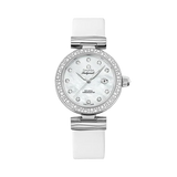 Omega De Ville Ladymatic Co-Axial Chronometer 34mm Diamond Watch | Mother-of-Pearl Dial | Ref. 425.37.34.20.55.002