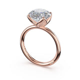 Tacori 445RD petal-prong solitaire engagement ring in 18K rose gold