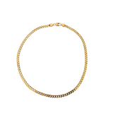 14K Yellow Gold Men's Cuban Link Chain Necklace | 18 Inch 32.24g