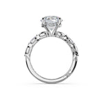 Tacori 464RD marquise pattern solitaire, top view