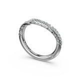 Tacori Petite Crescent Pave Bypass Band 473B