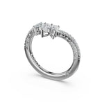Tacori 481B Pear Contour Wedding Band - 18K White Gold
