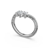 Tacori 481B Pear Contour Wedding Band - 14K White Gold