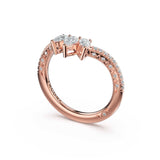 Tacori 481B Pear Contour Wedding Band - 14K Rose Gold