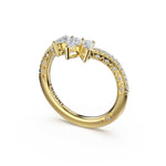 Tacori 481B Pear Contour Wedding Band - 14K Yellow Gold