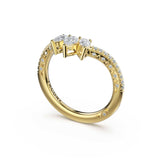 Tacori 481B Pear Contour Wedding Band - 14K Yellow Gold