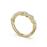 Tacori Simply TACORI Marquise 14k Diamond Cluster Band 483B