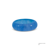 Natural Blue Jade Ring Size 7