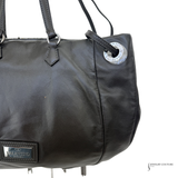 Valentino Embellished Big Size Tote Bag Black leather pre-loved