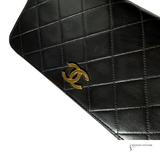 Vintage CHANEL 24k Gold Plated Mini Full Flap pre-Loved