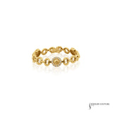 Bulbine - 18KT Yellow Gold Bracelet with Diamonds