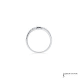 White Pine - 14KT White Gold Diamond Women's Wedding Band