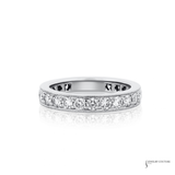 Pre-Owned Tiffany & Co. Platinum Diamond Engagement Ring and Eternity Band