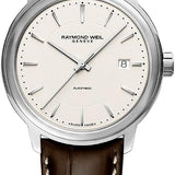 Raymond Weil Maestro Automatic Men's Watch - Ivory Dial | Ref. 2237-STC-65011 In-Store