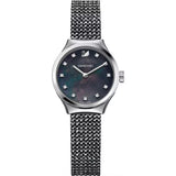 Swarovski Dreamy Black Dial Stainless Steel Bracelet Watch