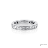 Pre-Owned Tiffany & Co. Platinum Diamond Engagement Ring and Eternity Band