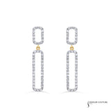 Asters - 14KT Yellow Gold and Diamond Earrings