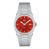 Tissot PRX 35mm Swiss Quartz Red Dial Watch