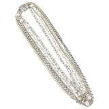 David Yurman Pearl Multi-Strand Necklace Sterling Silver and 18K Yellow Gold 16 Inch | Pre-Owned