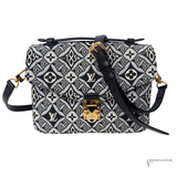 Louis Vuitton Pre-Owned 2021 Canvas Monogram Jacquard Since 1854 Pochette Metis satchel Gris