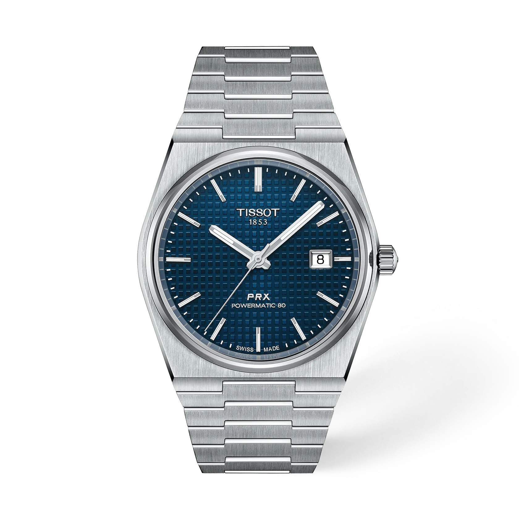 Tissot PRX Powermatic 80 40mm T137.407.11.041.00 Blue Dial Automatic Watch