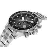 Tissot Seastar 1000 Quartz Chronograph 38mm Grey Gradient Dial Watch T120.217.11.061.00 | Swiss Dive Watch