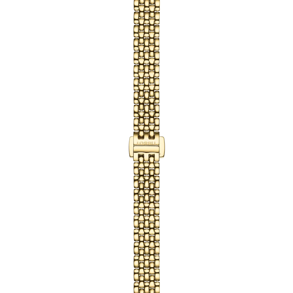 Tissot Lovely gold PVD link bracelet