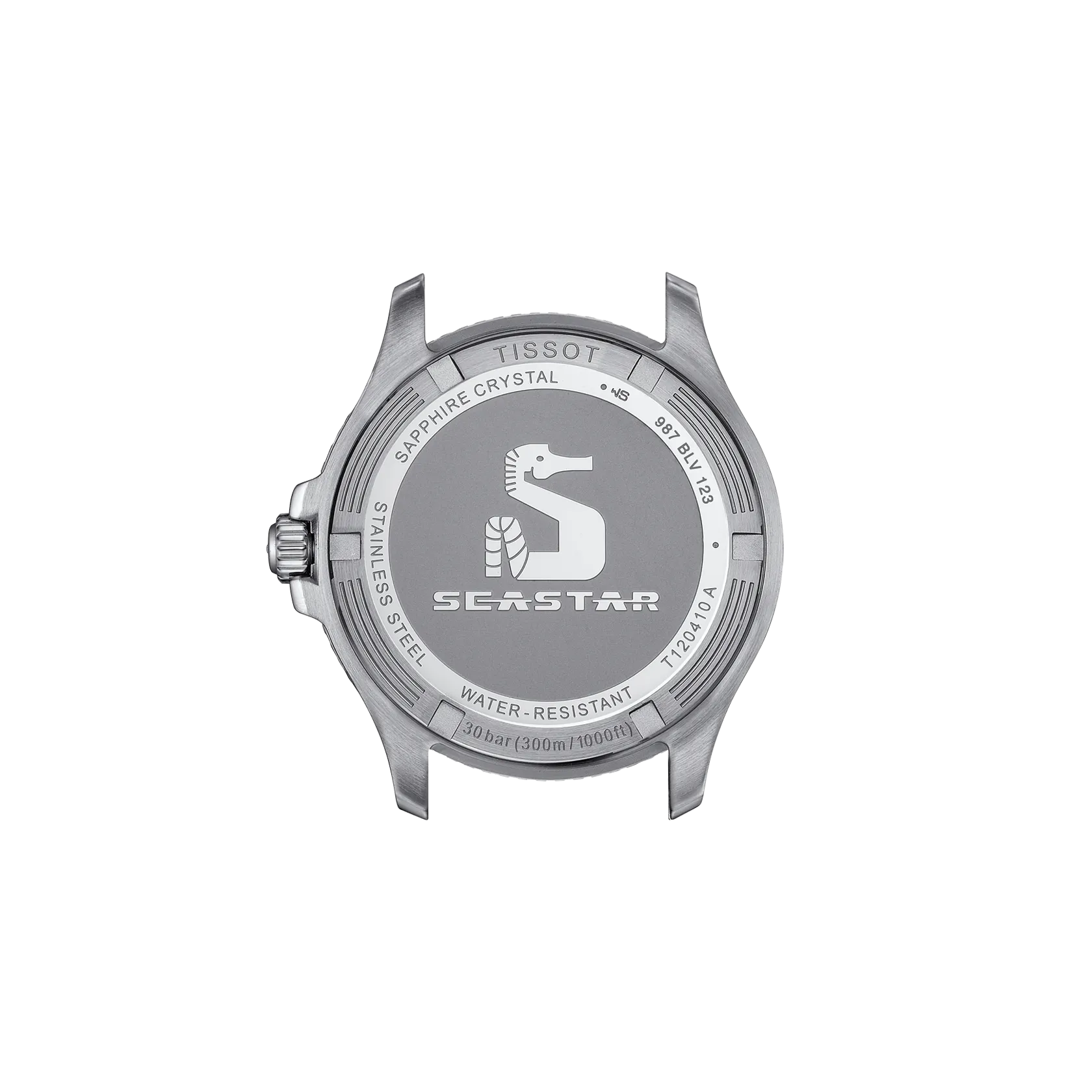 Tissot Seastar 1000 Quartz 40mm screw-down caseback