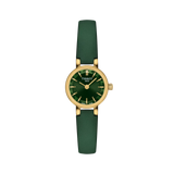 Tissot Lovely Round 19.5mm Green Dial Watch T140.009.36.091.00 | Gold PVD Swiss Quartz Women's Watch
