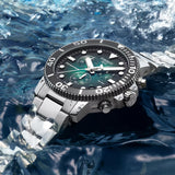 Tissot Seastar 1000 Quartz Chronograph Men's Watch - Green Dial - Ref. T120.417.11.091.01