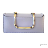 Alexander McQueen Story Book Calfskin Leather bag Lavender Pre-Owned
