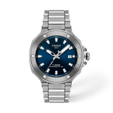 Tissot T-Race Powermatic 80 Automatic 41mm Blue Dial Watch T141.807.11.041.00 | Stainless Steel Bracelet
