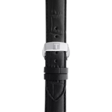 Tissot Le Locle Powermatic 80 39.3mm Automatic Watch T006.407.16.033.00 | Silver Dial & Black Leather Strap
