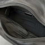 PRADA Nappa Sport Tote Black Pre-Owned