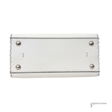 Fendi Mini 3Jours Handle Bag Ivory/White Color Scalloped Calfskin Mini Pre-Owned