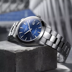 Tissot Gentleman Powermatic 80 blue dial lifestyle