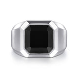 925 Sterling Silver Onyx Signet Ring | In-Store