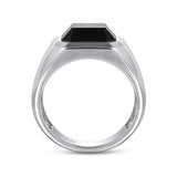 925 Sterling Silver Onyx Signet Ring | In-Store