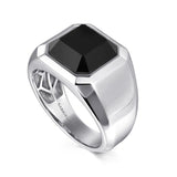 925 Sterling Silver Onyx Signet Ring | In-Store
