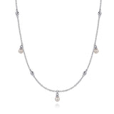 Gabriel & Co. 925 Sterling Silver Pearl Drop Necklace | NK7080SVJPB