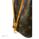 Louis Vuitton Neverfull PM Mon Monogram Tote Bag Brown with green interior Pre-loved