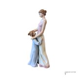 Lladro "Someone to Look Up To" Mother and Daughter Porcelain Figurine | In-Store