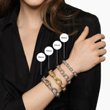 David Yurman Oval Link Chain Bracelet in 18K Yellow Gold 12mm | Pre-Owned