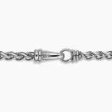David Yurman Sterling Silver Wheat 3mm Chain Necklace 20 Inch Pre-Owned