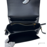 Celine Classique Shiny Calf Classic Triomphe Medium Crossbody Bag Pre Owned