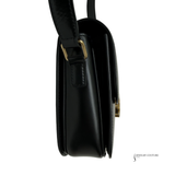 Celine Classique Shiny Calf Classic Triomphe Medium Crossbody Bag Pre Owned