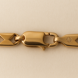 14K Gold 18" Link Chain Necklace – Solid Gold V-Link Chain | Classic Men's Fine Jewelry