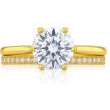 Simply TACORI | Round Solitaire Engagement Ring In-Store